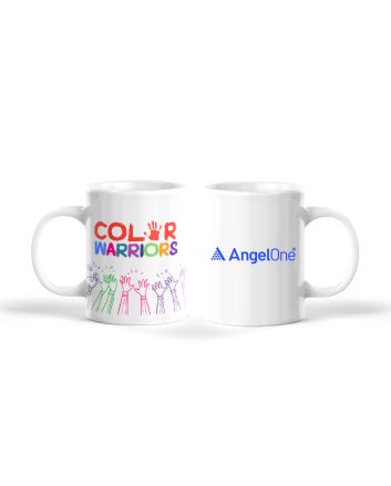 Color Warriors Sublimation Mug- White- 350ML
