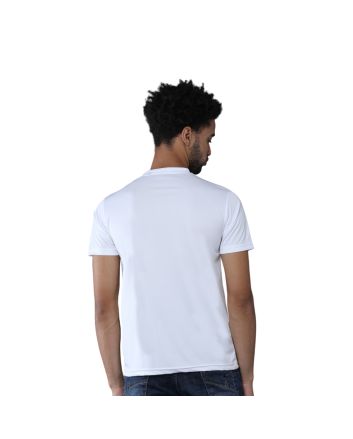 Greys&Blues Mobilitee Round Neck T-Shirt- White