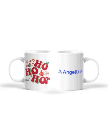 HO HO Hot Sublimation Mug - White