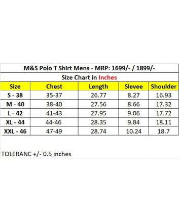 Marks & Spencer Polo T-shirt Tipping-White with Blue
