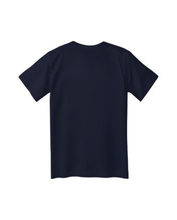 Christmas Round Neck T-shirt - Navy Blue