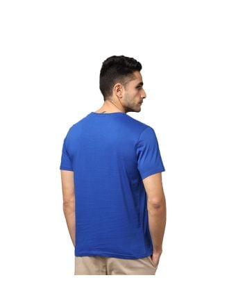 Men's Round Neck A1 T- Shirt- Royal Blue