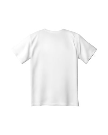 Mogambo Bold Hua Unisex  Round Neck T-Shirt - White
