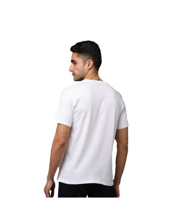 Men's Round Neck A1 T- Shirt - White